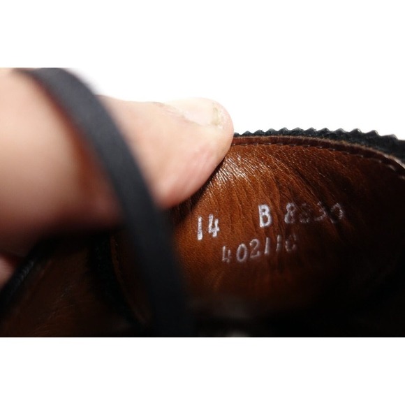 ALLEN EDMONDS Men Dress Shoes Carlyle Plain-Toe Size 14 B Narrow Black 8830 main image 4